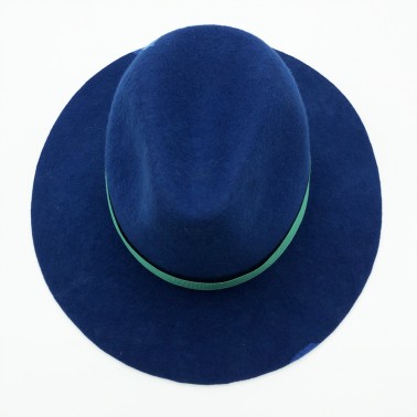 indiana bleu royal chapeau francais kanopi