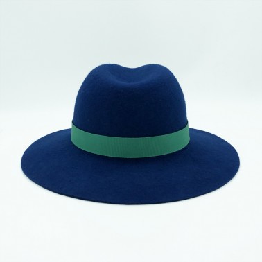 indiana bleu royal chapeau francais kanopi