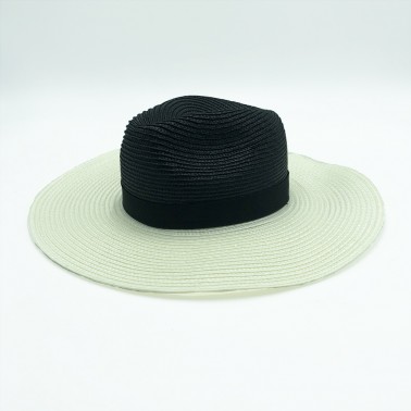 Indiana straw capeline two colors kanopi the french hat