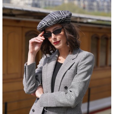 Beret Chic Tweed, le béret français