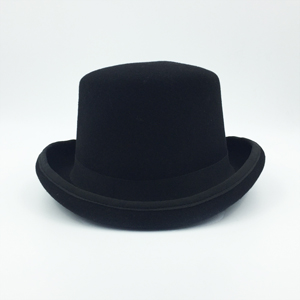 haut de forme noir chapeau